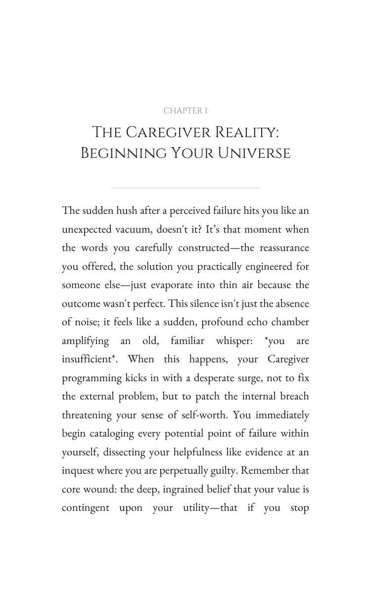 Masculine Shadow Toolkit for Caregiver: Your Soul Crystallized interior preview