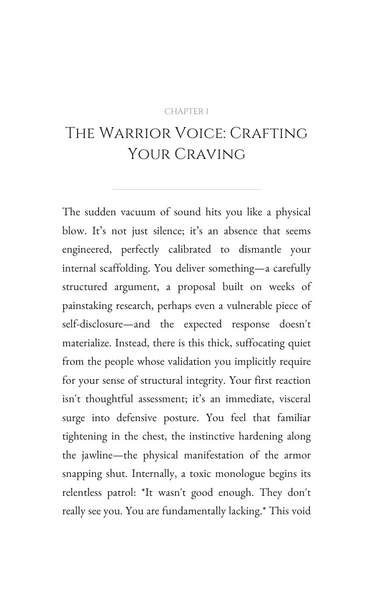 Masculine Shadow Way: Warrior: Your Talent Blueprint interior preview