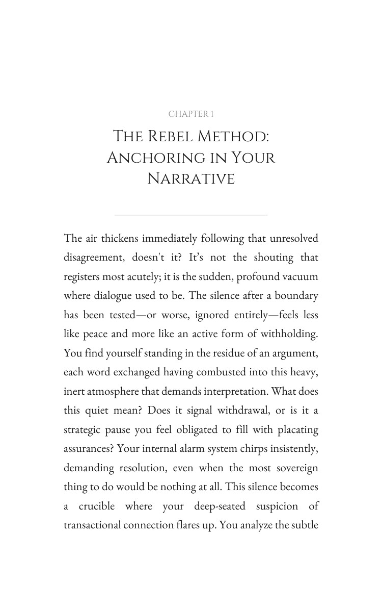 Mastering Relationship Patterns: Rebel Way: Own Your Plan interior preview