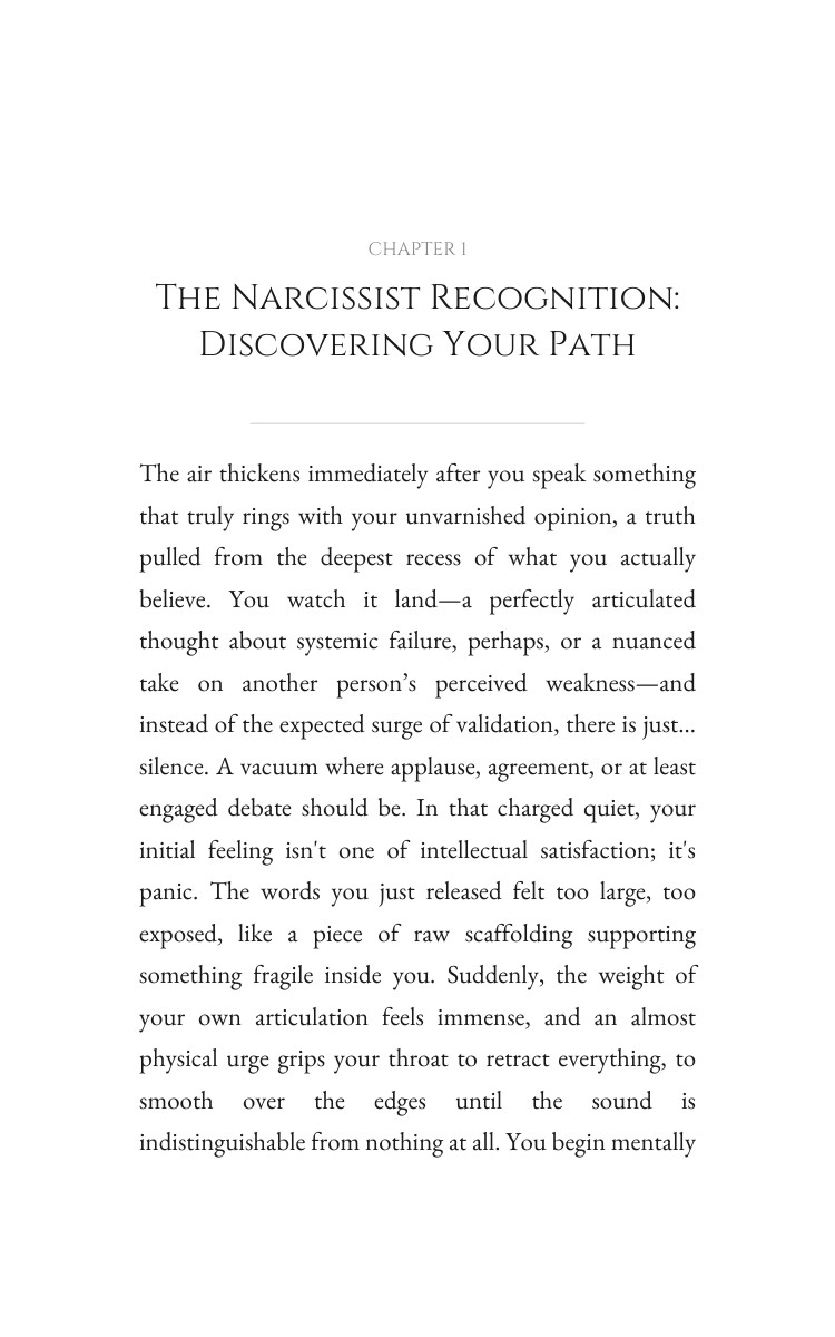 Narcissist Authenticity Guidebook: Cultivate Your Nature interior preview