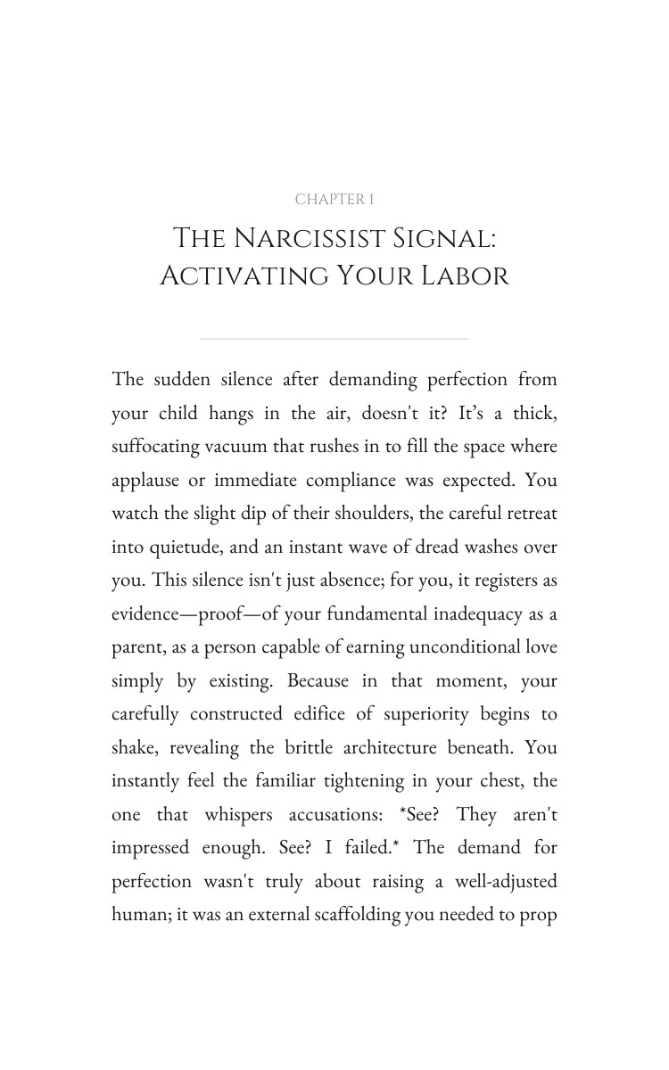 Narcissist: Parenting Wounds Optimization: Your Narrative Magnified interior preview