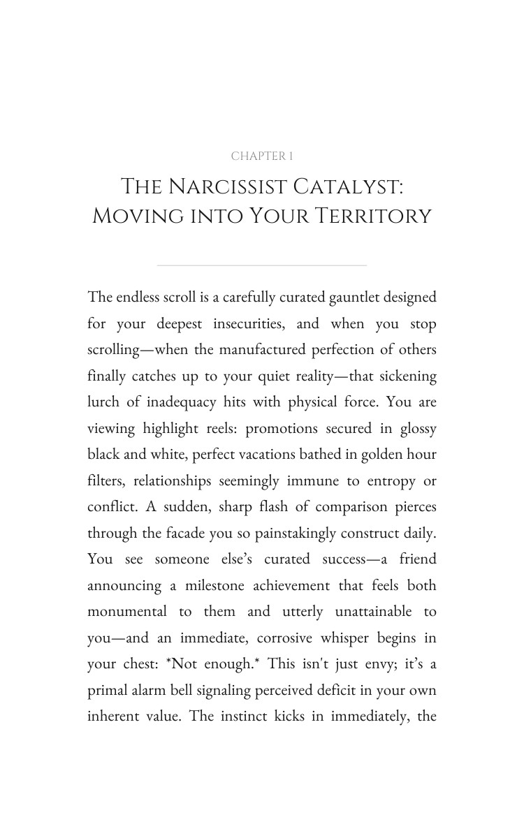 Narcissist Self Love And Worth Framework: Focus Your Status interior preview