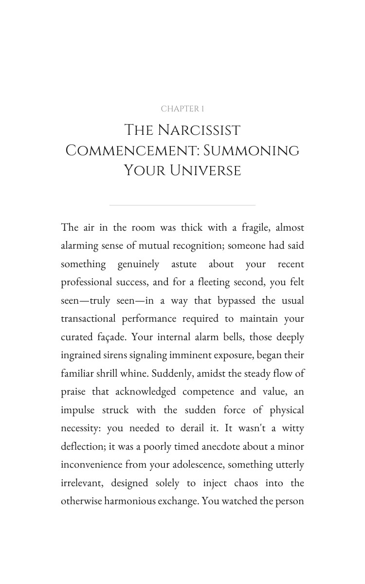 Narcissist Self Sabotage Compendium: Cultivate Your Core interior preview