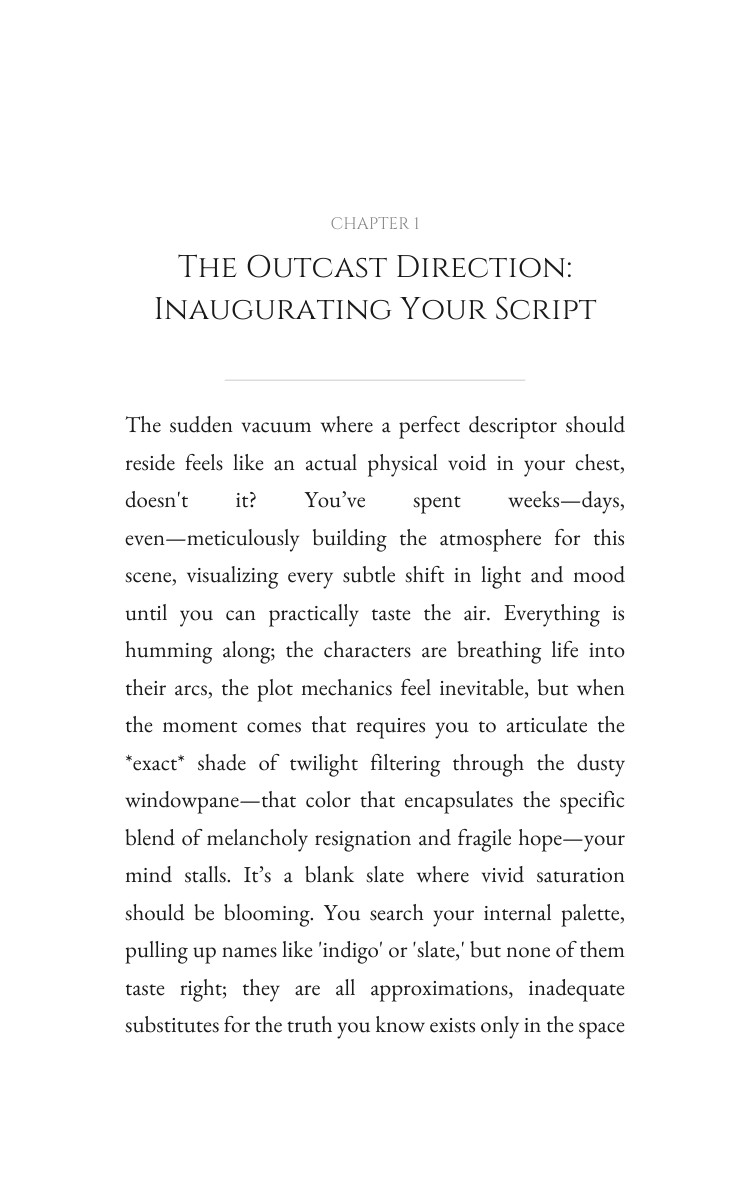 Outcast Creative Blocks Resource: Elevate Your Script interior preview