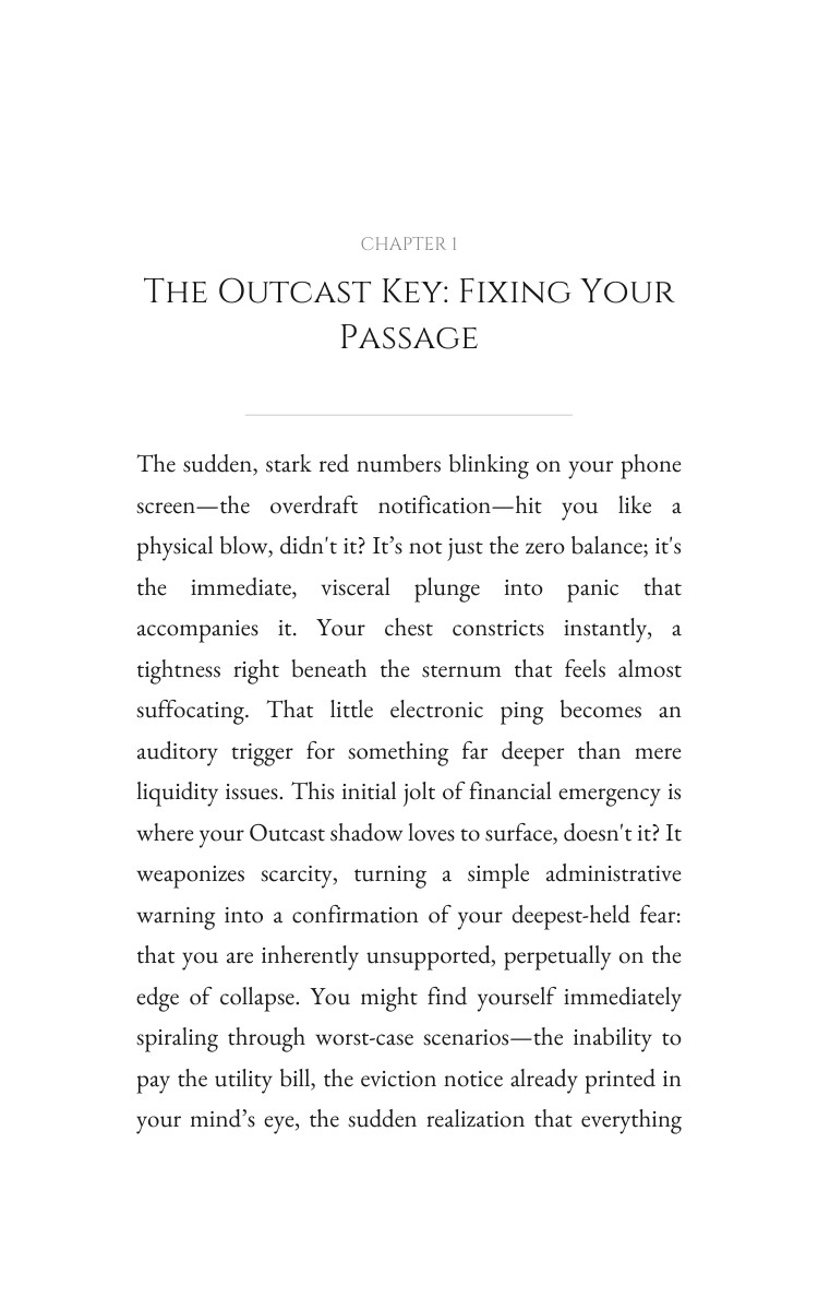 Outcast: Money And Scarcity Optimization: Reclaim Your Soul interior preview