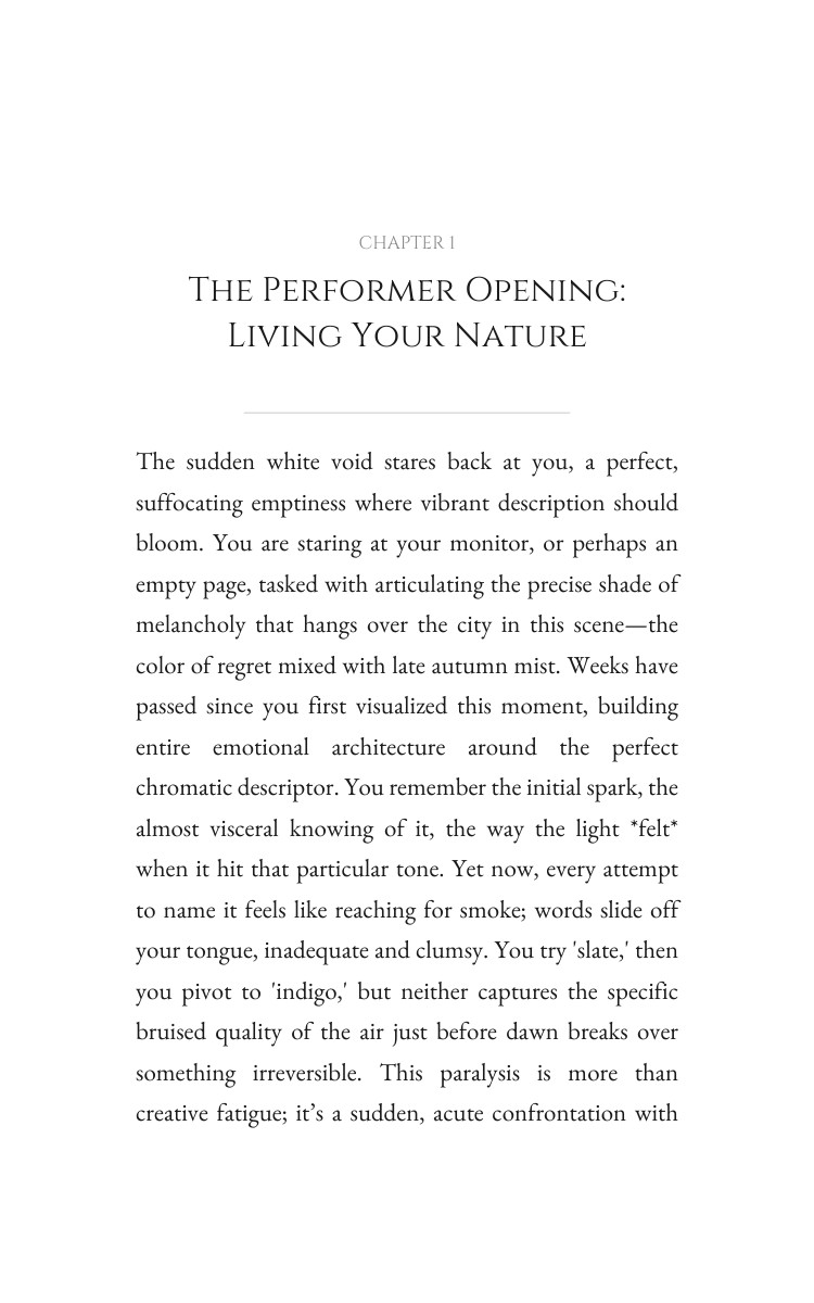 Performer Creative Blocks Encyclopedia: Your Flow Embodied interior preview