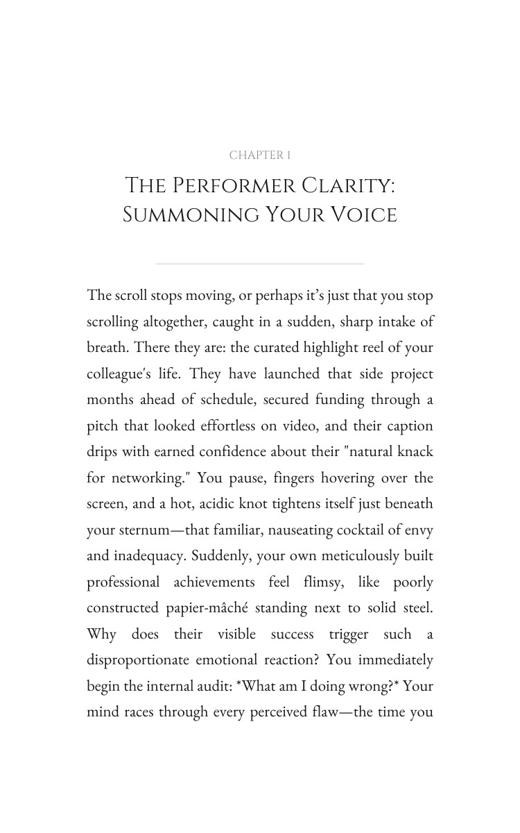 Performer Envy And Jealousy: Complete Guide: Your Spirit Synthesized interior preview