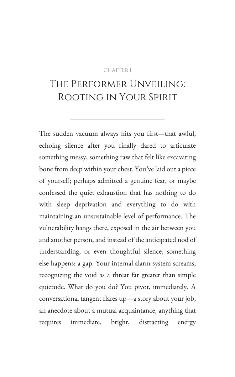 Performer Inner Child Healing Toolkit: Ground Your Metamorphosis interior preview