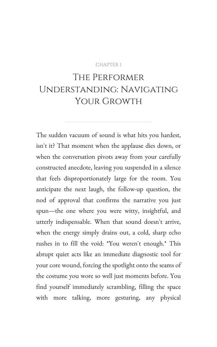 Performer Masculine Shadow Keystone: Ground Your Mission interior preview