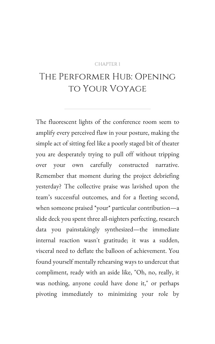 Performer: Shame And Guilt Blueprint: Your Field Elevated interior preview