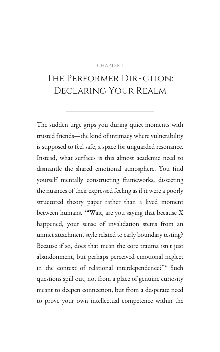 Performer Spiritual Shadow Sourcebook: Amplify Your Blueprint interior preview