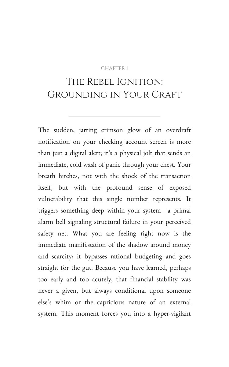 Rebel: Money And Scarcity Transformation: Your Rise Refined interior preview