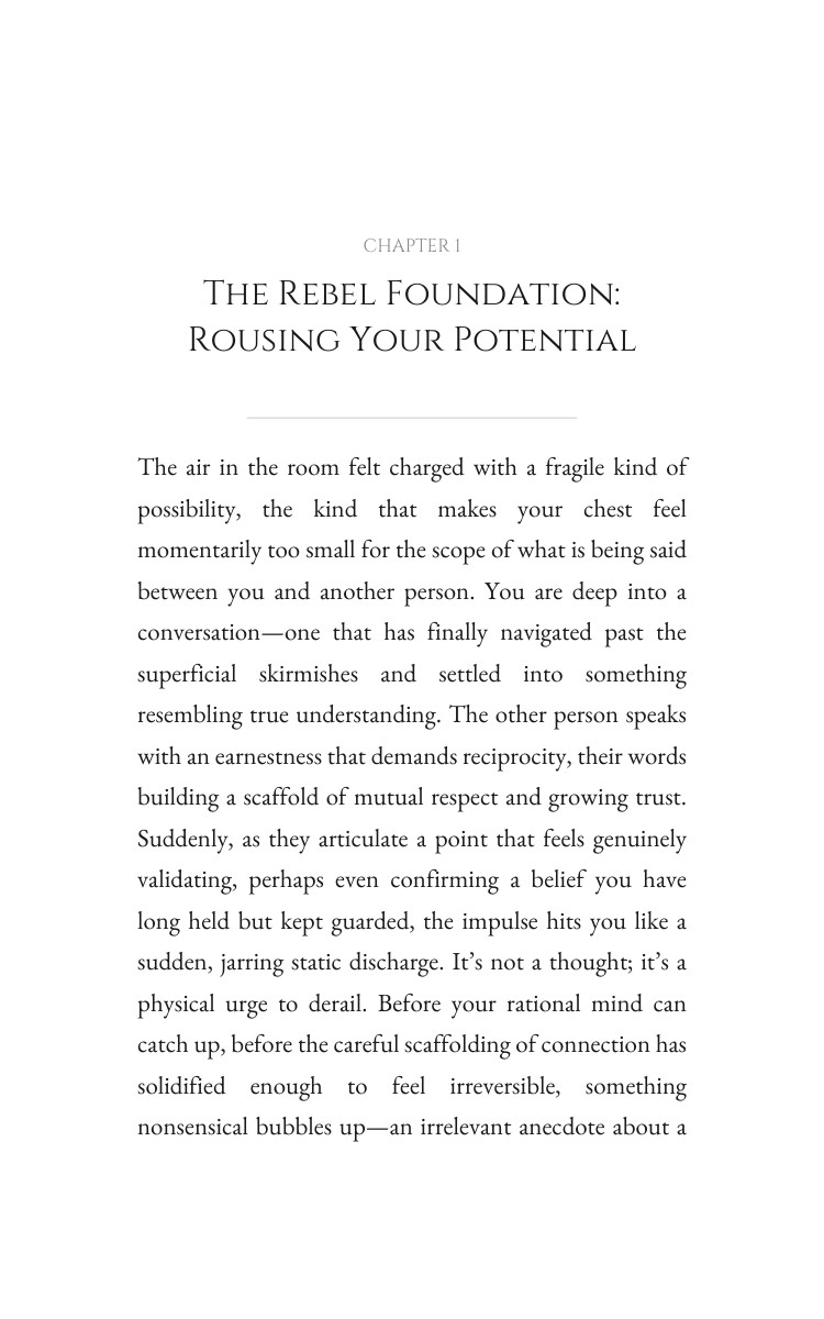 Rebel Self Sabotage System: Command Your Path interior preview
