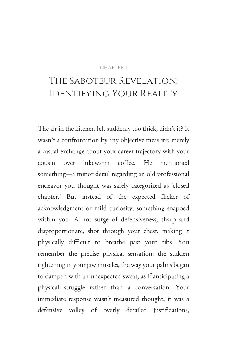 Saboteur Emotional Triggers Breakthrough Guide: Own Your Expedition interior preview