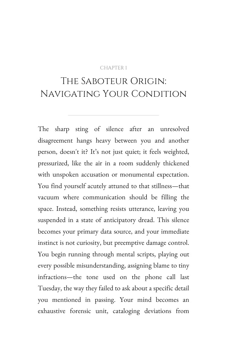 Saboteur Relationship Patterns Success Guide: Secure Your Calling interior preview