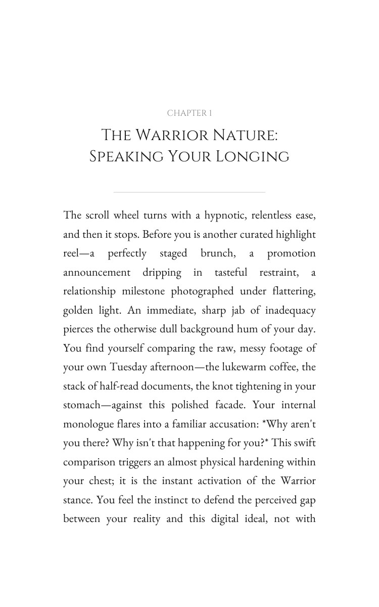 Self Love And Worth Manual for Warrior: Your Art Integrated interior preview