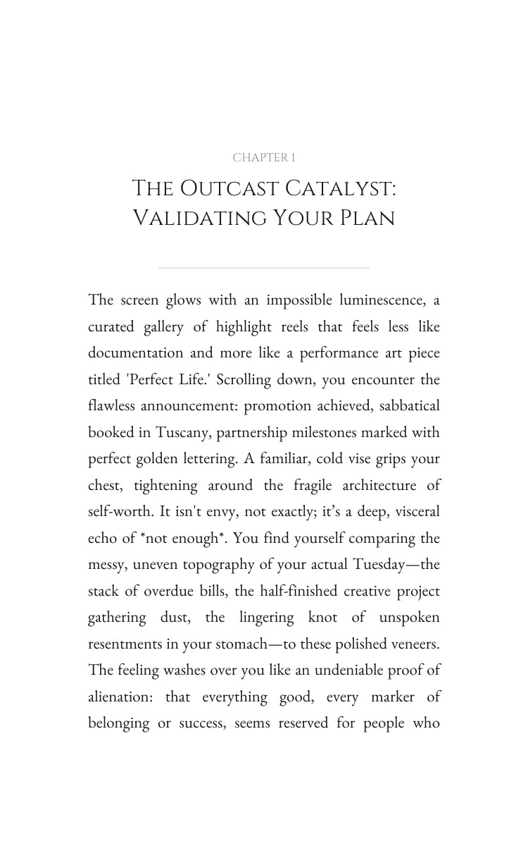 Self Love And Worth Mastery: Outcast: Claim Your Method interior preview