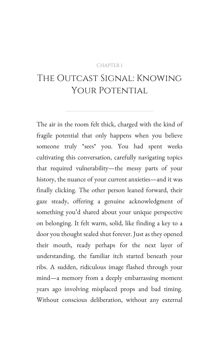 Self Sabotage Handbook: Outcast: Build Your Spirit interior preview