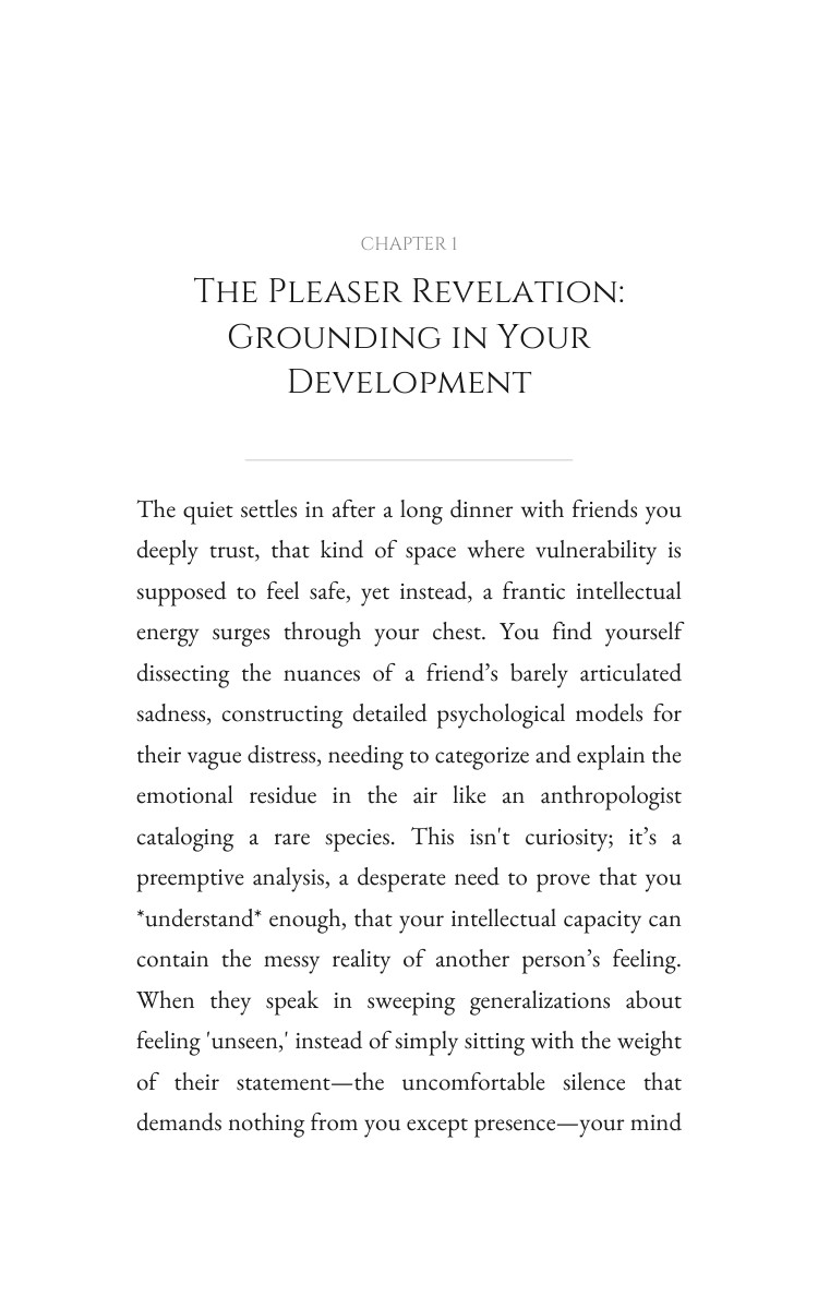 Spiritual Shadow Guide for Pleaser: Your Purpose Synthesized interior preview