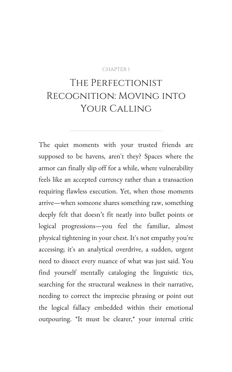 Spiritual Shadow Mastery: Perfectionist: Orchestrate Your Nature interior preview