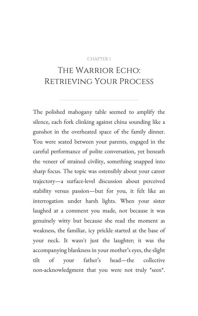 Trauma Recovery Blueprint for Warrior: Your Territory Actualized interior preview