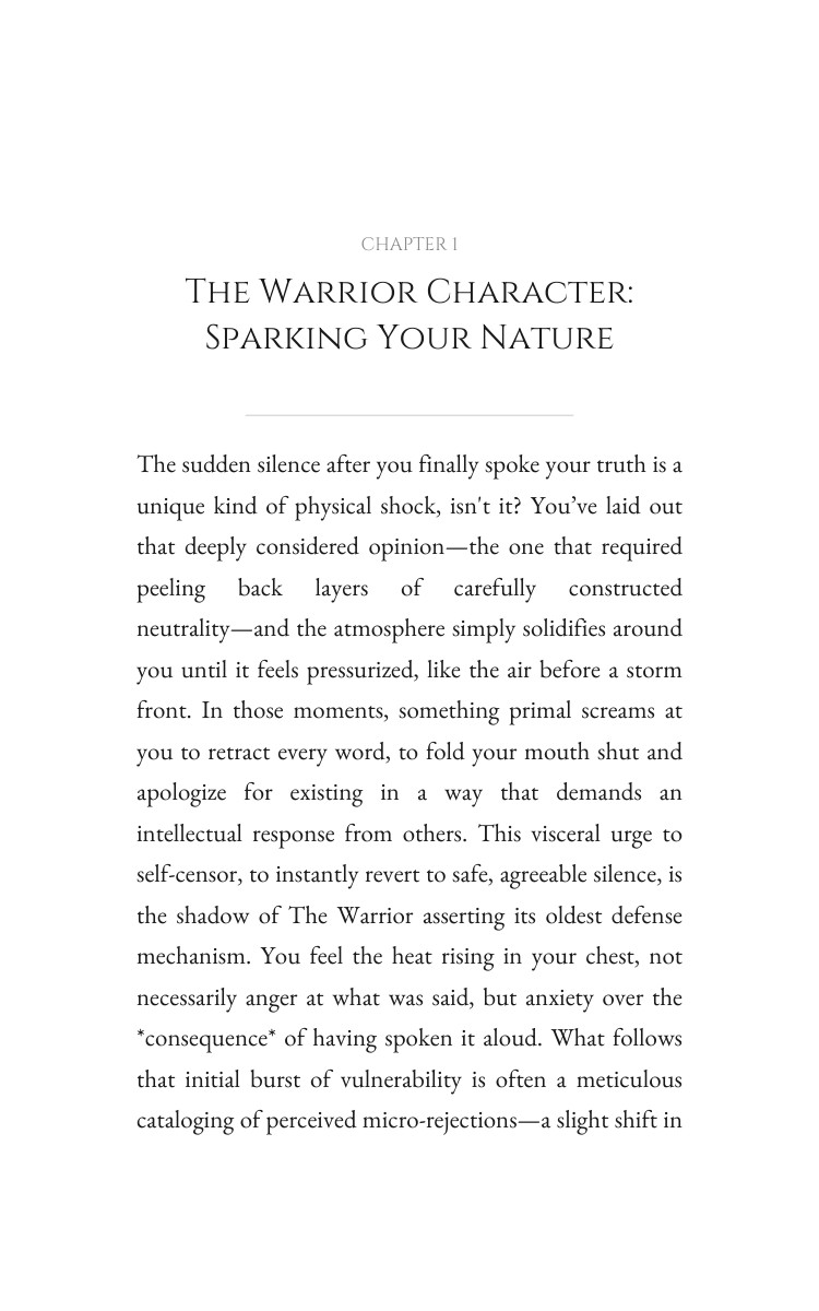 Warrior Authenticity Guidebook: Optimize Your Flow interior preview