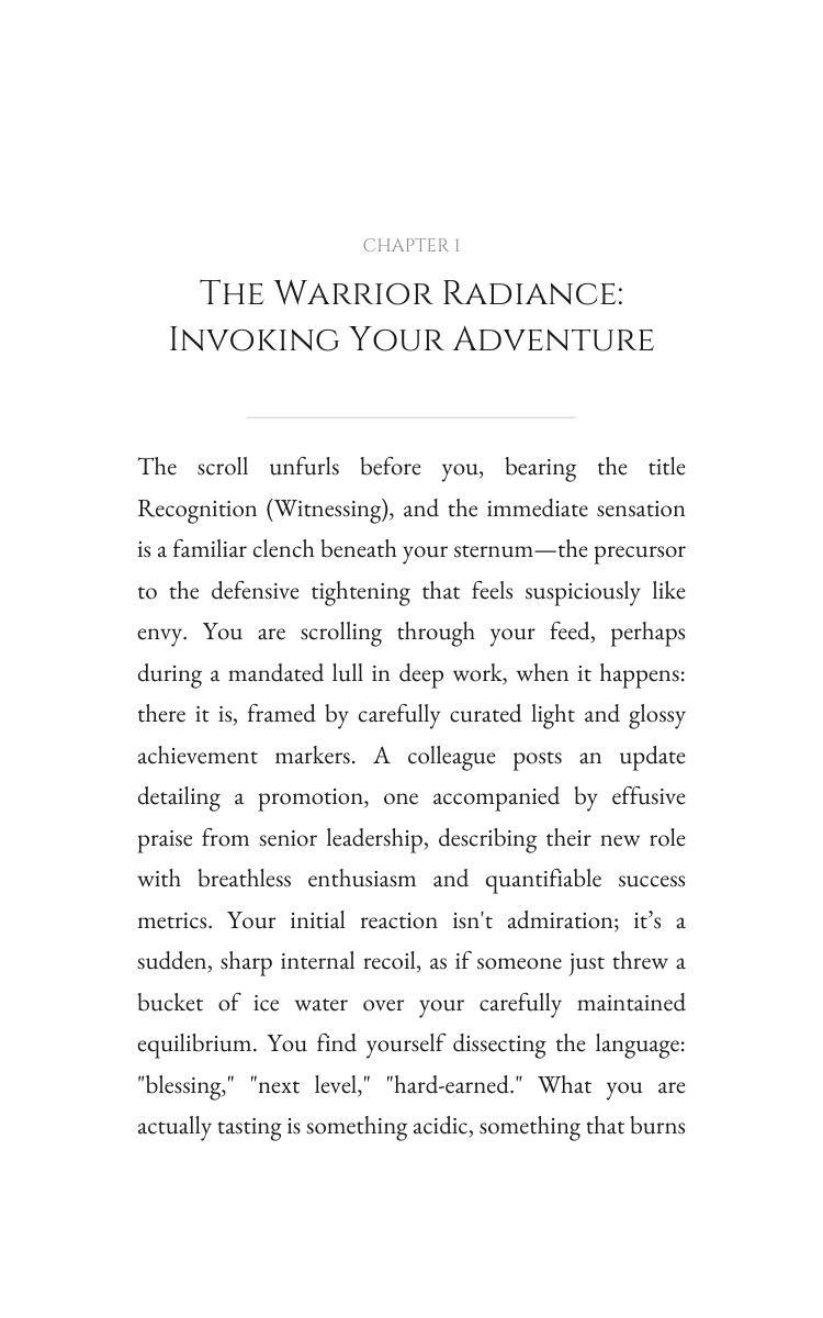 Warrior Envy And Jealousy Breakthrough Guide: Unblock Your Desire interior preview