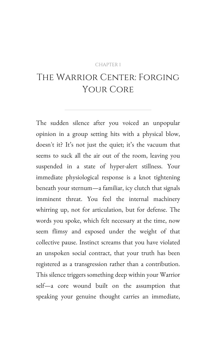 Warrior Fear And Anxiety Strategy Guide: Align Your Craft interior preview