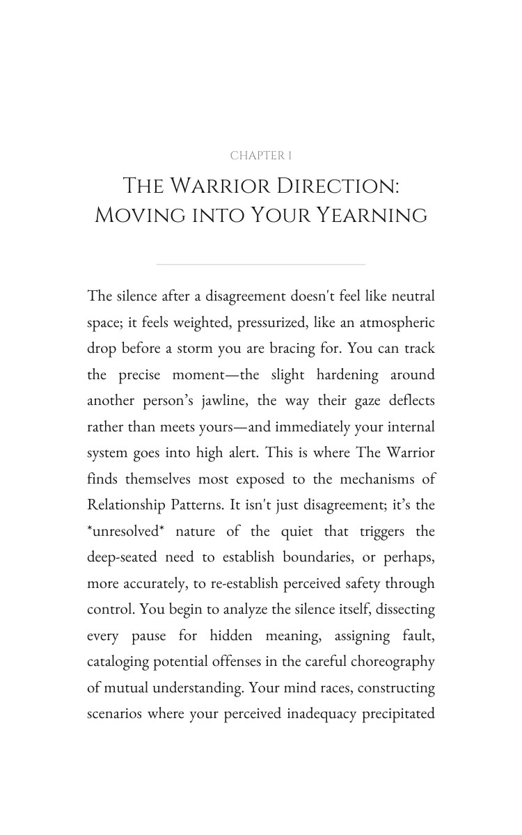 Warrior Relationship Patterns Compendium: Own Your Transition interior preview