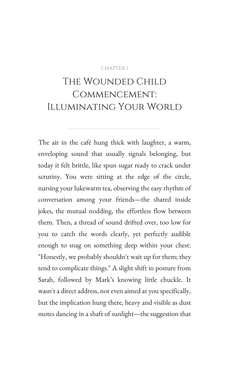 Wounded Child: Abandonment Ascension: Unblock Your Aspiration interior preview