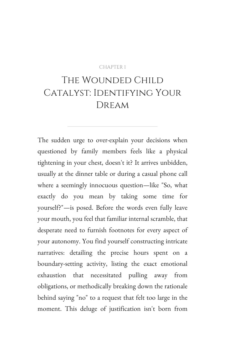 Wounded Child Boundaries Achievement Guide: Your Shift Unleashed interior preview