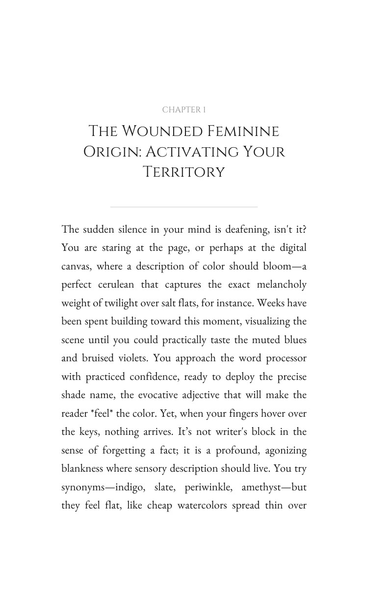 Wounded Feminine Creative Blocks Strategy Guide: Sharpen Your Condition interior preview