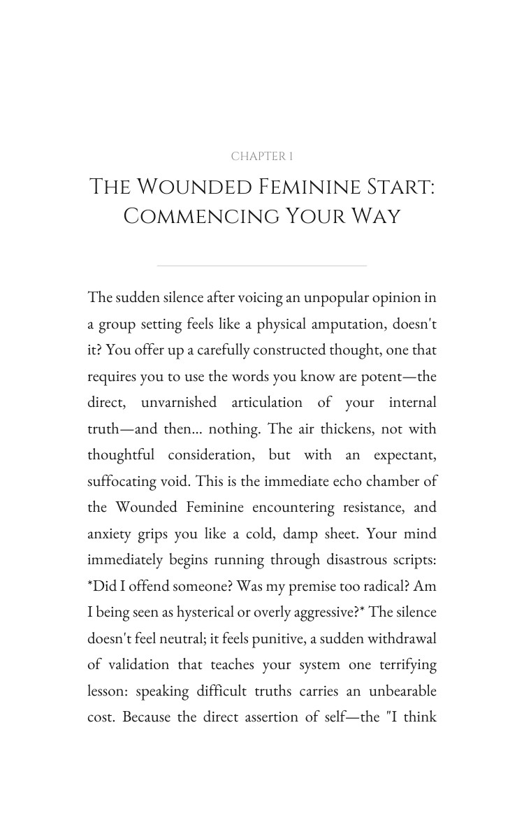 Wounded Feminine Fear And Anxiety Elevation: Deepen Your Method interior preview