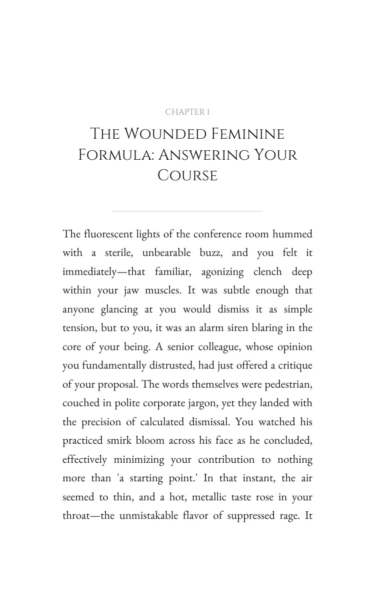 Wounded Feminine: Mastering Anger And Rage: Harness Your Kingdom interior preview