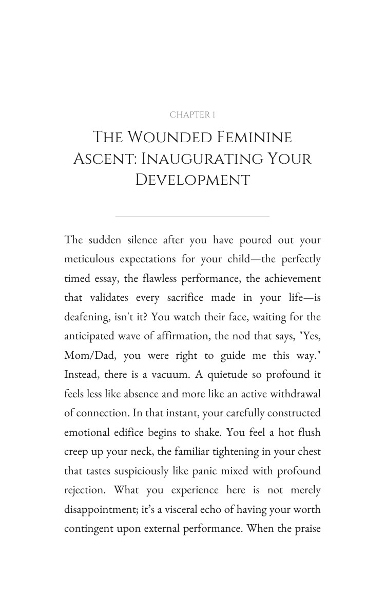 Wounded Feminine: Parenting Wounds Fulfillment: Your Self Refined interior preview