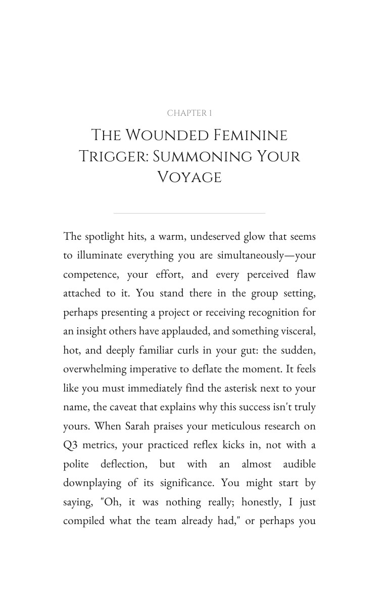 Wounded Feminine Shame And Guilt Companion: Sharpen Your Spirit interior preview