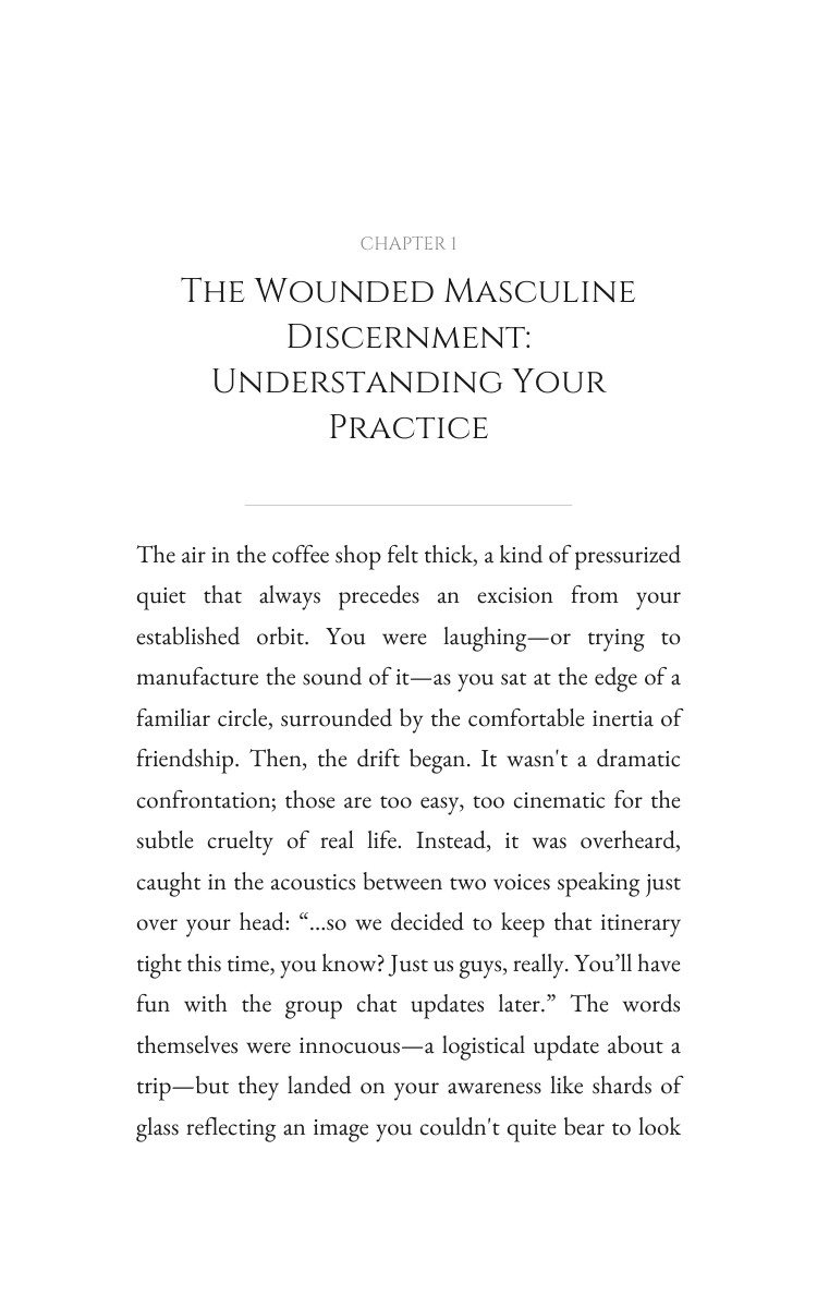 Wounded Masculine Abandonment Elevation: Deepen Your Passage interior preview