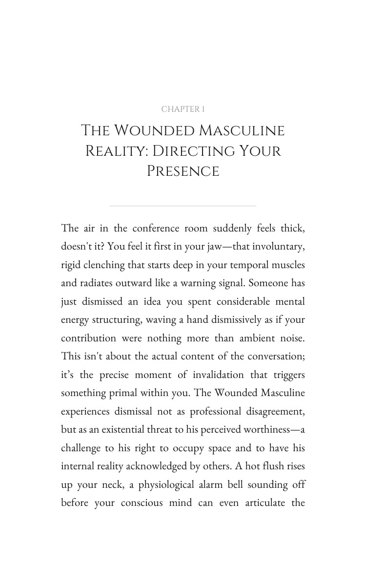 Wounded Masculine Anger And Rage Toolkit: Your Page Crystallized interior preview