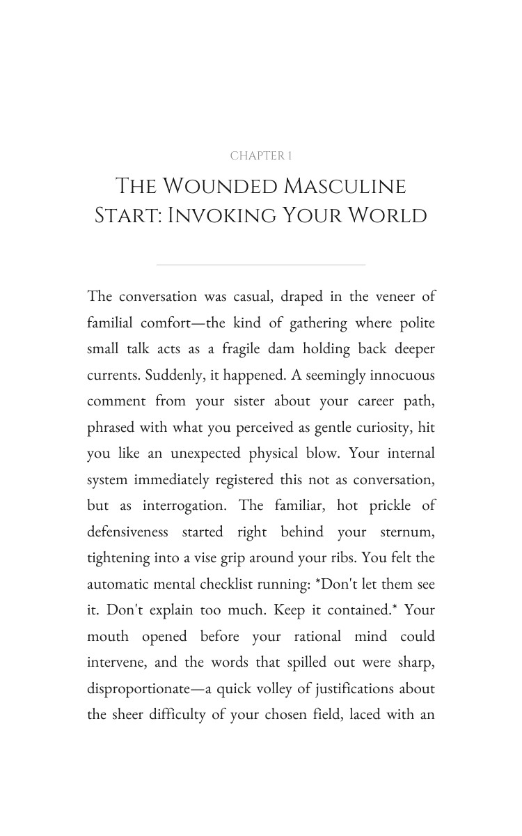 Wounded Masculine Emotional Triggers Navigator: Leverage Your Dream interior preview