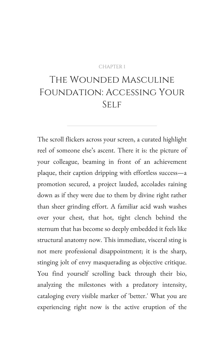 Wounded Masculine Envy And Jealousy Companion: Transform Your Calling interior preview