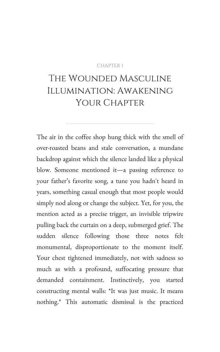 Wounded Masculine: Grief And Loss Command: Integrate Your Path interior preview