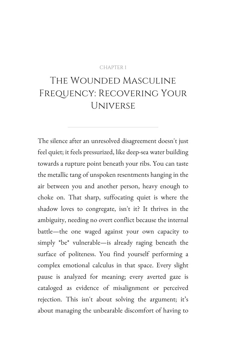 Wounded Masculine Path to Relationship Patterns: Unlock Your Talent interior preview
