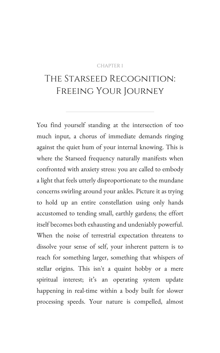 Anxiety Stress Toolkit for Starseed: Your Arc Balanced interior preview