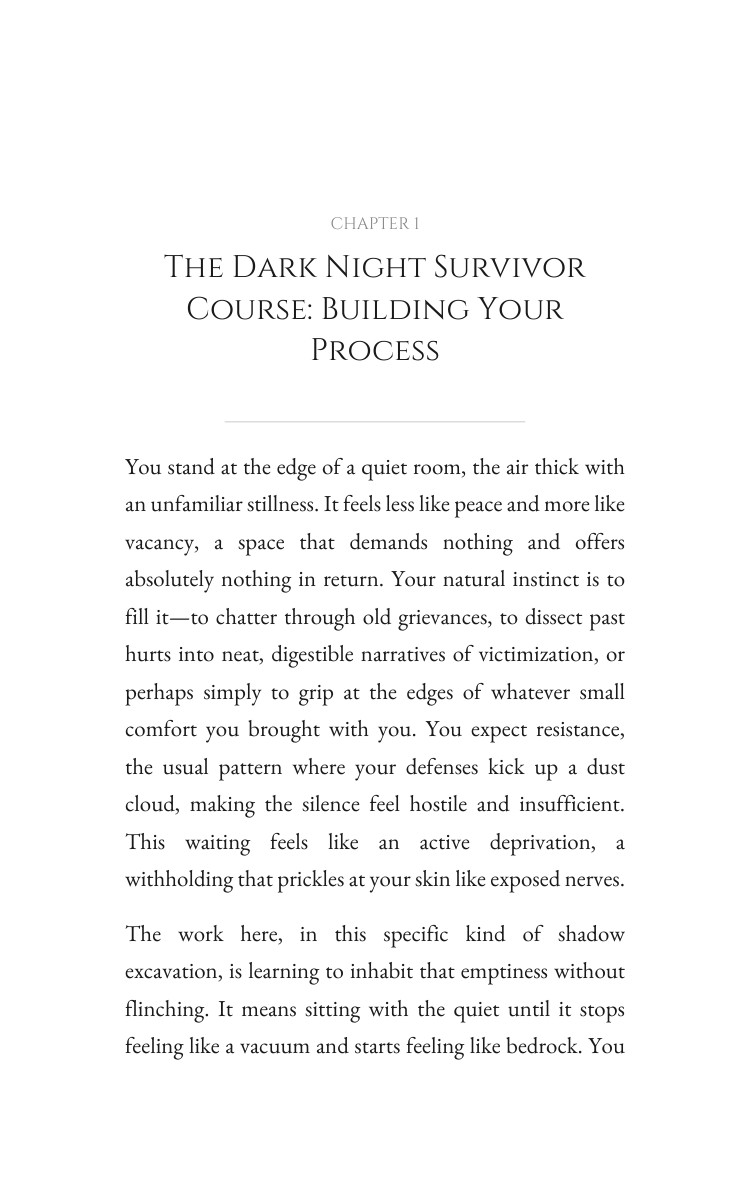 Dark Night Survivor Shadow Work Healing Success Guide: Your Mastery Enhanced interior preview
