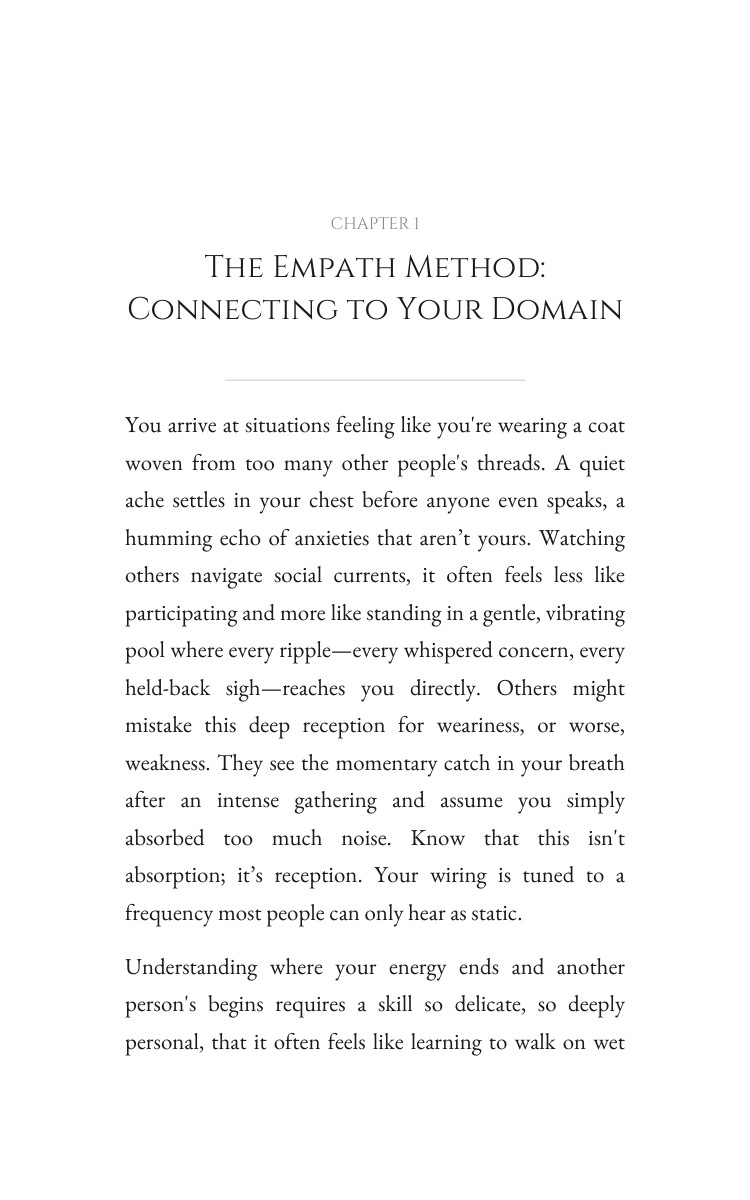 Empath Intuition Psychic Method: Ground Your Road interior preview