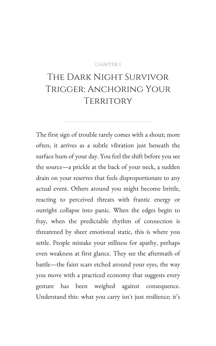 Energy Protection Experience: Dark Night Survivor: Your Approach Integrated interior preview
