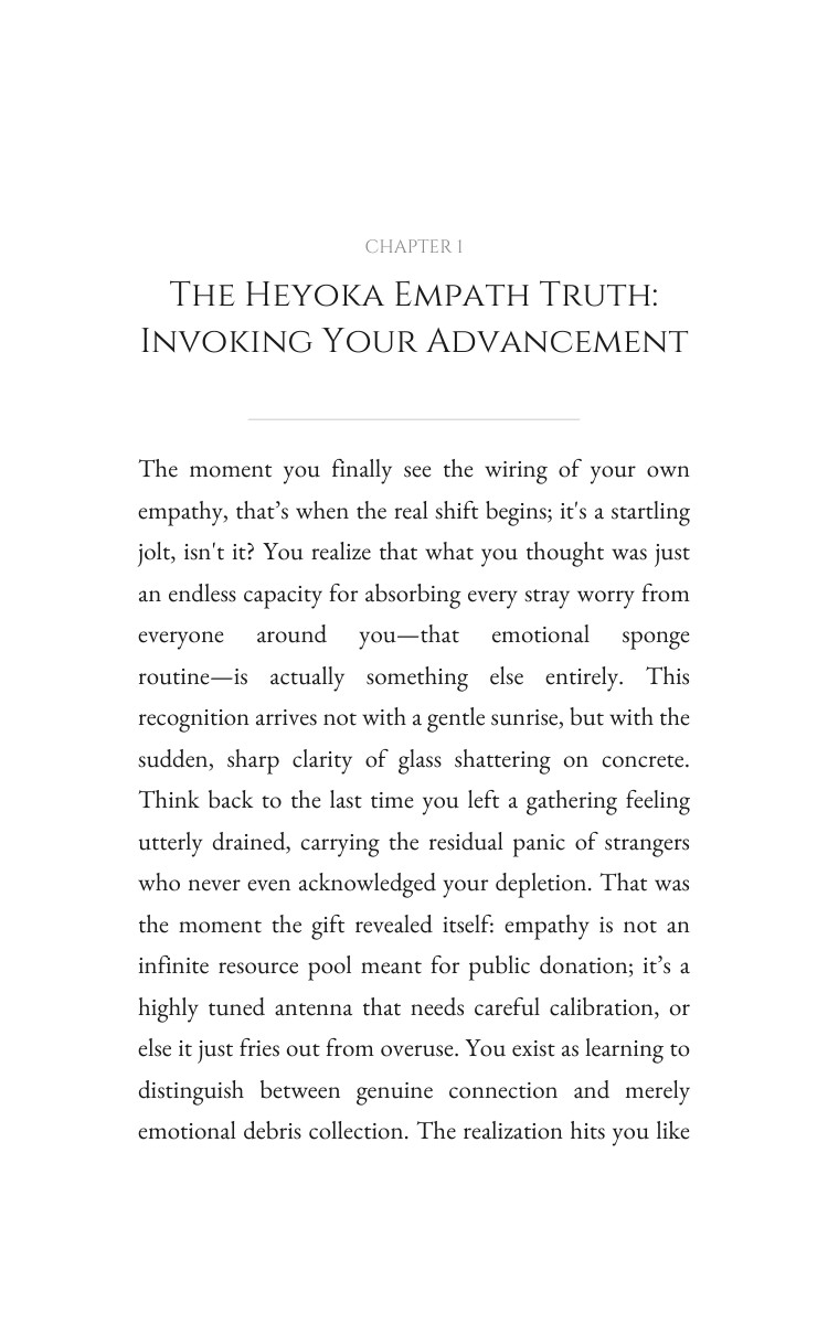 Heyoka Empath Anxiety Stress Foundations: Finesse Your Flame interior preview