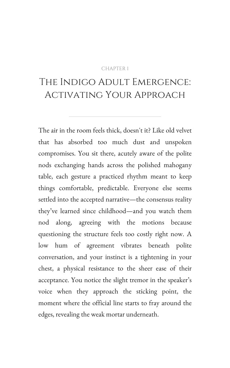 Indigo Adult Intuition Psychic: Practical Guide: Channel Your Fire interior preview