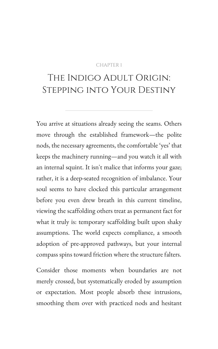 Indigo Adult Path to Boundaries Sensitivity: Vitalize Your Kingdom interior preview