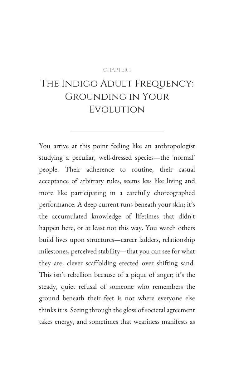 Indigo Adult Spiritual Awakening Integration Mastery: Multiply Your Force interior preview